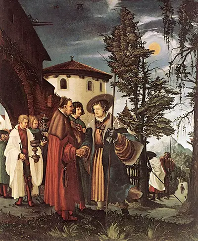 The Departure of Saint Florain Albrecht Altdorfer